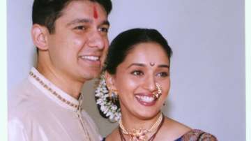 Madhuri Dixit, husband Sriram Nene share throwback photos on 21st wedding anniversary