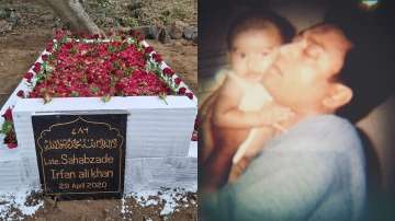 Irrfan's son Babil shares photo of actor's grave adorned with roses