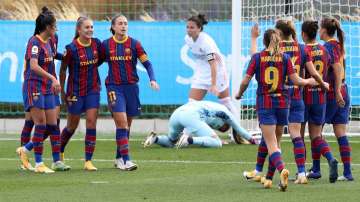 Barcelona beat Real Madrid 4-0 in first women’s clasico