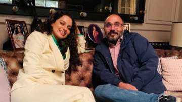 Kangana Ranaut hosts dinner evening for Tejas director Sarvesh Mewara