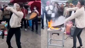 Twitter explodes with reactions on female chef’s ‘Gangnam Style’ cooking. Watch video