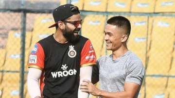 sunil chhetri, virat kohli