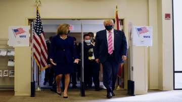 US Election 2020: Donald Trump votes in Florida before hitting campaign rallies