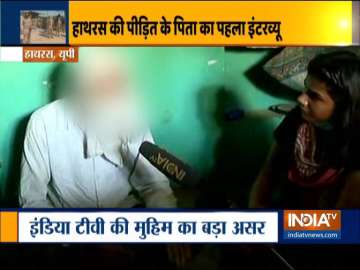 Hathras rape victim father girl cremation questioned was it even my daughter