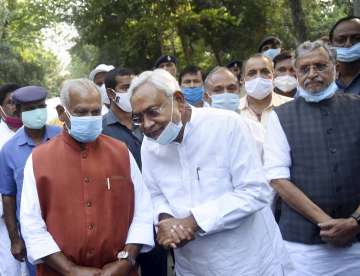 Bihar govt formation: Nitish Kumar tenders resignation to Governor ahead of NDA meet on Nov 15