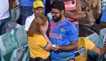 Much to his delight, the girl said yes and the entire crowd had a moment to celebrate.