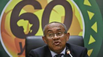 President of the African soccer confederation Ahmad of Madagascar