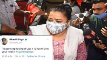 Bharti Singh's old tweet saying 'stop taking drugs' goes viral