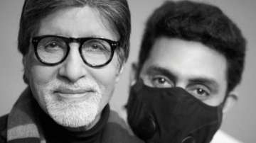 Big B posts 'then and then' pic collage with son Abhishek Bachchan. Seen yet?
