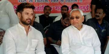 LJP chief Chirag Paswan and Bihar CM Nitish Kumar