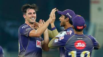 Live Cricket Score Kolkata Knight Riders vs Rajasthan Royals IPL 2020: Cummins rocks RR with four wi