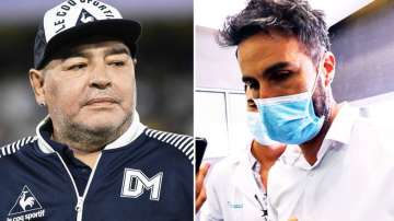 Diego Maradona and Dr Leopoldo Luque