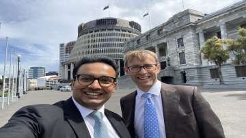 New Zealand, Dr Gaurav Sharma, Sanskrit, MP