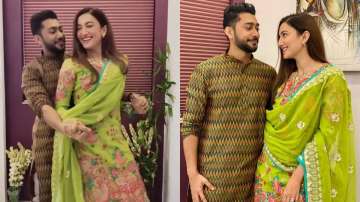 Watch Bigg Boss 14's Gauahar Khan and her fiance Zaid Darbar adorable dance on Bole Chudiyaan