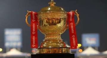 Indian Premier League (IPL) trophy