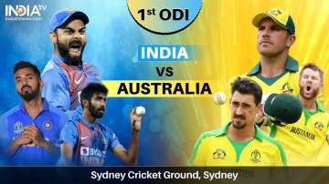 Live Streaming Cricket India vs Australia 1st ODI: Watch IND vs AUS match online on SonyLIV and Sony