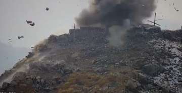 Pakistan Army bunkers, fuel dumps, and launch pads were destroyed in retaliatory firing by Indian Ar