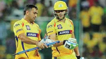 MS Dhoni Faf du Plessis