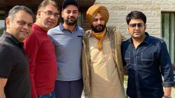 Kapil Sharma enjoys 'paranthas' with Navjot Singh Sidhu in Amritsar