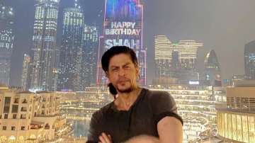 On Shah Rukh Khan's 55th birthday, Burj Khalifa lights up to pay tribute