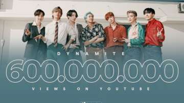 BTS song Dynamite sets new record, surpasses 600 million views on YouTube