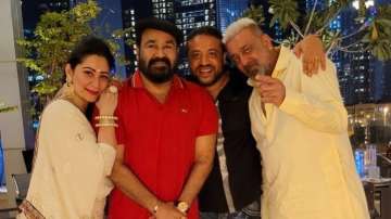 Inside Sanjay Dutt, Maanayata's Diwali celebration in Dubai with kids and south star Mohanlal