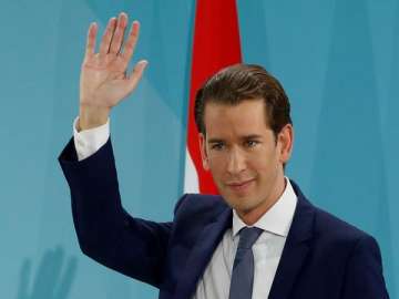 Austrian Chancellor Sebastian Kurz