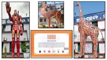 ITI Berhampur enters Asia book of records for its largest open air Scrap Sculpture Park