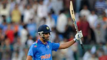 Rohit Sharma at Chinnaswamy after his first ODI double hundred.