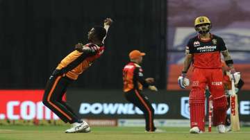 Jason Holder against RCB