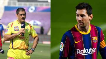 MS Dhoni and Lionel Messi