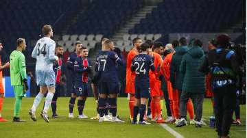 Champions League: PSG, Basaksehir players walk off in protest against alleged racism by official