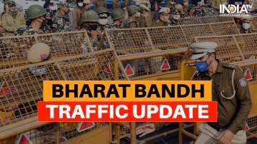 bharat bandh traffic delhi update 