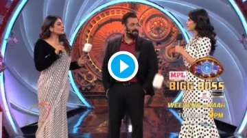  Jacqueline-Raveena make Salman Khan dance