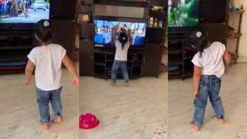 Viral video: Excited toddler grooves to Tamil Song Morrakka, then bangs the TV on floor