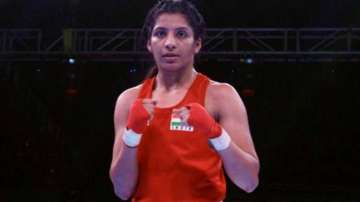 The Asian silver-winner prevailed 4-1 to assure herself of a place in the summit bouts to be held on Saturday.