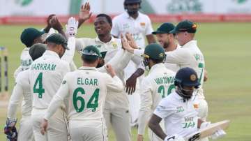 Sri Lanka were bundled out for 180 on Day 4 with the hosts' pacers taking two wickets each.