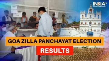 Goa Zilla Panchayat election results BJP Congress seats