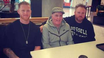 Ben Stokes shared a picture with his father Ged before leaving for the UAE for IPL 2020