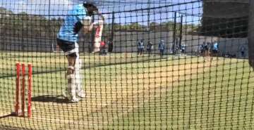 Team India sweating it out at nets