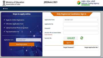 JEE Main 2021 registration begins. Direct link to apply