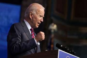 President-elect Joe Biden speaks about jobs at The Queen theater