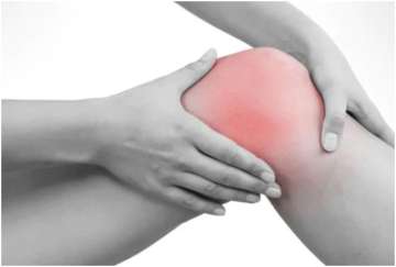 Representative image showing a person suffering from joint pain