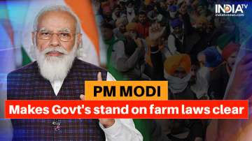 modi on farm laws 