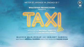 First poster of Mahesh Manjrekar-starrer 'Taxi No. 24' unveiled