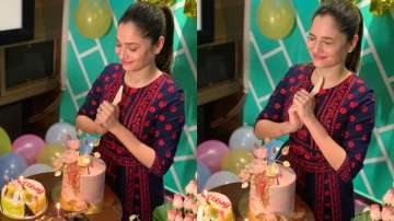 Ankita Lokhande's mid-night birthday bash with beau Vicky Jain