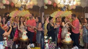 Ankita Lokhande brings in the birthday cheer with friends and beau Vicky Jain 