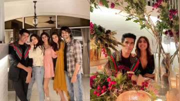 Inside Manish Malhotra's New Year dinner for Kriti Sanon, Jacqueline, Kartik Aaryan, Janhvi