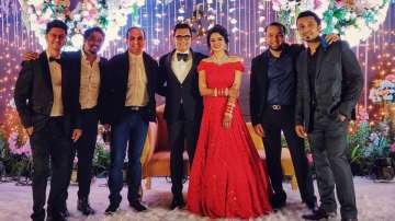 Aditya Narayan-Shweta Agarwal Wedding Reception: Govinda, Bharti Singh and other Bollywood celebs at