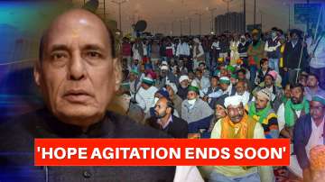 I hope agitation ends soon, says Rajnath Singh on Farmers' Day